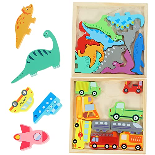 BESPORTBLE Holzpuzzle Für Lustige Farbige Dinosaurier Und Fahrzeuge Lernspielzeug Für Ab Jahren Puzzlespaß Für Kreative BESPORTBLE Holzpuzzle Für Lustige Farbige Dinosaurier Und Fahrzeuge Lernspielzeug Für Ab Jahren Puzzlespaß Für Kreative von BESPORTBLE
