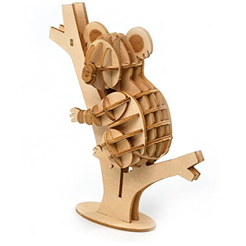 BESPORTBLE Holzpuzzle Koala Für Kreatives DIY Puzzle Aus Hochwertigem Holz Fördert Hand Auge Koordination Und Intellektuelle Entwicklung Für Jungen BESPORTBLE Holzpuzzle Koala Für Kreatives DIY Puzzle Aus Hochwertigem Holz Fördert Hand Auge Koordination Und Intellektuelle Entwicklung Für Jungen von BESPORTBLE
