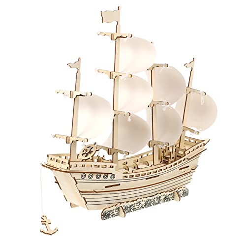 BESPORTBLE Holzpuzzle Segelboot Modellbausatz für Erwachsene und DIY Puzzle Kreativität und Vorstellungskraft aus Hochwertigem Holz Bastelprojekt für Familie BESPORTBLE Holzpuzzle Segelboot Modellbausatz für Erwachsene und DIY Puzzle Kreativität und Vorstellungskraft aus Hochwertigem Holz Bastelprojekt für Familie von BESPORTBLE