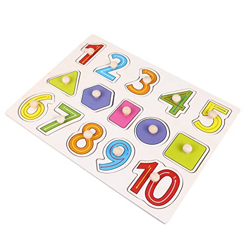 BESPORTBLE Holzpuzzle für Kleinkinder Montessori Lernspielzeug Teiliges aus Langlebigem Holz Pädagogisches Steckpuzzle für Jungen und Mädchen zur Frühkindlichen BESPORTBLE Holzpuzzle für Kleinkinder Montessori Lernspielzeug Teiliges aus Langlebigem Holz Pädagogisches Steckpuzzle für Jungen und Mädchen zur Frühkindlichen von BESPORTBLE