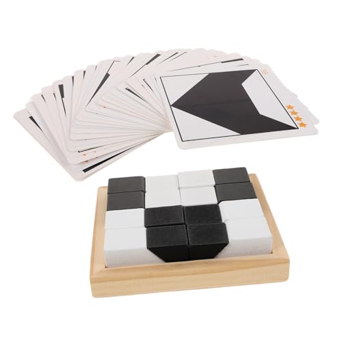 BESPORTBLE Holzpuzzle für Kreatives Denkspiel und Vorstellungskraft Familienspiel für Interaktion Am Tisch Blockpuzzle Montessori BESPORTBLE Holzpuzzle für Kreatives Denkspiel und Vorstellungskraft Familienspiel für Interaktion Am Tisch Blockpuzzle Montessori von BESPORTBLE