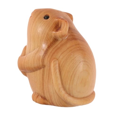 BESPORTBLE Holzschnitzerei Hamster Figur Niedliche Tierstatue Aus Holz Kunsthandwerk Für Dekorative Zwecke Tierornament Und Holzdekor Geschenkidee Für Hamsterliebhaber Modell BESPORTBLE Holzschnitzerei Hamster Figur Niedliche Tierstatue Aus Holz Kunsthandwerk Für Dekorative Zwecke Tierornament Und Holzdekor Geschenkidee Für Hamsterliebhaber Modell von BESPORTBLE
