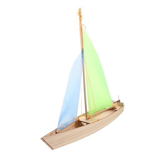 BESPORTBLE Holzsegelboot Bausatz für DIY Modellbau Motorischen Fähigkeiten und Hand Augen Koordination Vorgeschnittener Holzstücke und Stoffsegel BESPORTBLE Holzsegelboot Bausatz für DIY Modellbau Motorischen Fähigkeiten und Hand Augen Koordination Vorgeschnittener Holzstücke und Stoffsegel von BESPORTBLE