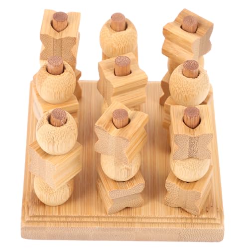 BESPORTBLE Holzspiel Pädagogisches Strategiespiel aus Nachhaltigem Holz Intelligentes Freizeit und Familienspiel für Erwachsene Fördert Denkfähigkeit und Problemlösung BESPORTBLE Holzspiel Pädagogisches Strategiespiel aus Nachhaltigem Holz Intelligentes Freizeit und Familienspiel für Erwachsene Fördert Denkfähigkeit und Problemlösung von BESPORTBLE