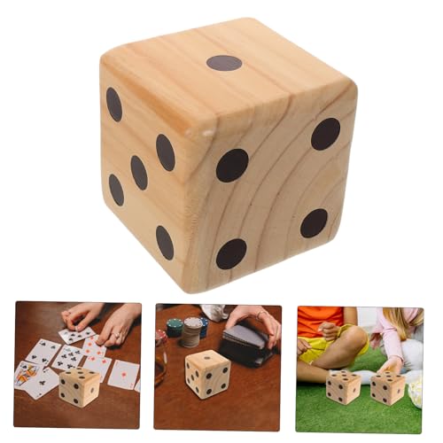 BESPORTBLE Holzspielwürfel Groß Robuste Holzwürfel für Rasen und Gartenaktivitäten für Familienunterhaltung Partys und Spiele im Freien Kinderfreundlich Spaß BESPORTBLE Holzspielwürfel Groß Robuste Holzwürfel für Rasen und Gartenaktivitäten für Familienunterhaltung Partys und Spiele im Freien Kinderfreundlich Spaß von BESPORTBLE