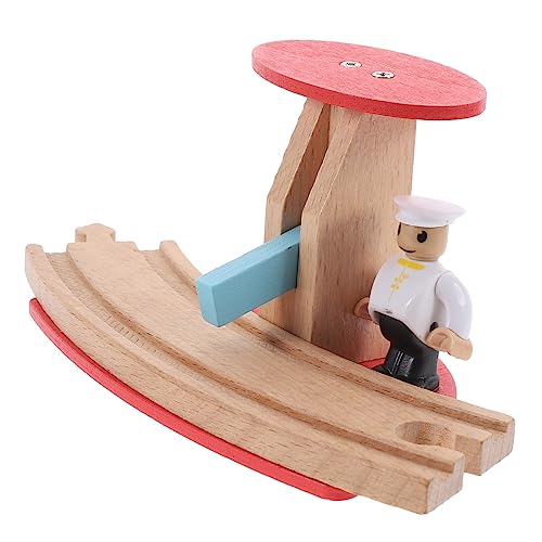 BESPORTBLE Holzspielzeug Eisenbahn Zubehör Holzschienen Block für Eisenbahn Modelleisenbahn für Kreative Bahnszenen Innen und Außenbereich BESPORTBLE Holzspielzeug Eisenbahn Zubehör Holzschienen Block für Eisenbahn Modelleisenbahn für Kreative Bahnszenen Innen und Außenbereich von BESPORTBLE