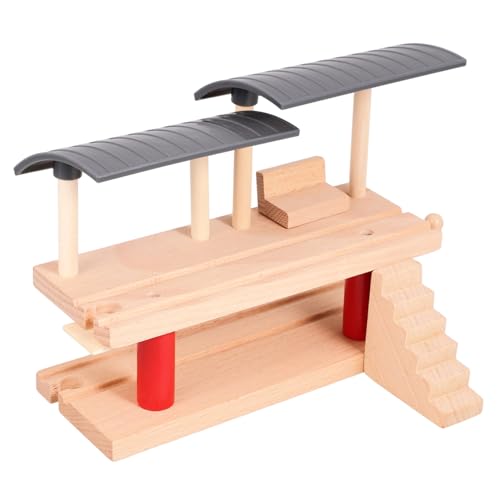 BESPORTBLE Holzspielzeug Kinderbahnsteigmodell Hölzerner Doppelstockbahnsteig Mit Treppe DIY Zubehör Für Holzeisenbahnen Kinderspielzeug Für Kreative Spielwelten BESPORTBLE Holzspielzeug Kinderbahnsteigmodell Hölzerner Doppelstockbahnsteig Mit Treppe DIY Zubehör Für Holzeisenbahnen Kinderspielzeug Für Kreative Spielwelten von BESPORTBLE