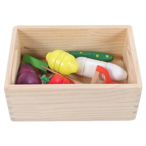 BESPORTBLE Holzspielzeug Küchen Teiliges Schneide Gemüse Spielset für Jahre Montessori Lernspielzeug Feinmotorik und Rollenspiel BESPORTBLE Holzspielzeug Küchen Teiliges Schneide Gemüse Spielset für Jahre Montessori Lernspielzeug Feinmotorik und Rollenspiel von BESPORTBLE