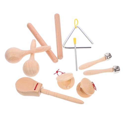BESPORTBLE Holzspielzeug Musikinstrument für Percussion Instrument Rhythm Stick Maraca für Vorschulkinder Rhythmus und Motorikfähigkeiten BESPORTBLE Holzspielzeug Musikinstrument für Percussion Instrument Rhythm Stick Maraca für Vorschulkinder Rhythmus und Motorikfähigkeiten von BESPORTBLE