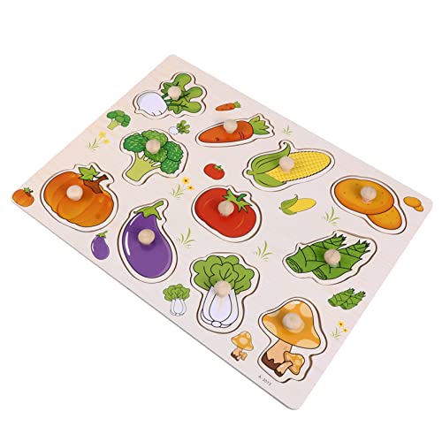 BESPORTBLE Holzspielzeug Puzzle Buntes Gemüse Steckpuzzle aus Langlebigem Holz Pädagogisches Jigsaw Lernspielzeug für Kleinkinder und Vorschulkinder Fördert Feinmotorik und Kreativität BESPORTBLE Holzspielzeug Puzzle Buntes Gemüse Steckpuzzle aus Langlebigem Holz Pädagogisches Jigsaw Lernspielzeug für Kleinkinder und Vorschulkinder Fördert Feinmotorik und Kreativität von BESPORTBLE