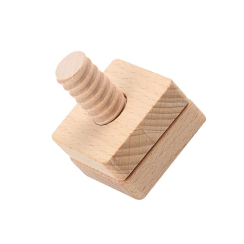 BESPORTBLE Holzspielzeug Schrauben Lernspielzeug DIY Montageset aus Sicherem Holz Handpoliert Glatte Oberfläche Fördert Feinmotorik und Formenerkennung Geeignet für Jungen und Mädchen von BESPORTBLE