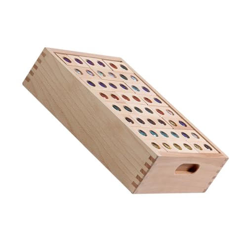 BESPORTBLE Holzspielzeug für Kognitive Bauspielzeuge für Frühes Lernen Teiliges aus Hochwertigem Sicheres und Langlebiges Puzzle Kreativität von BESPORTBLE