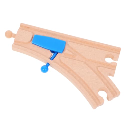 BESPORTBLE Holzstrecke Zugspur Spielzeugzug Blauer Weichen Bahnbahnmodell Kompatibel Mit Holzspielzeug Zugsets Für Kreative Szenen Und Layouts BESPORTBLE Holzstrecke Zugspur Spielzeugzug Blauer Weichen Bahnbahnmodell Kompatibel Mit Holzspielzeug Zugsets Für Kreative Szenen Und Layouts von BESPORTBLE