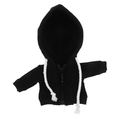BESPORTBLE Hoodie für Bjd Puppen Schwarzer Kapuzenpullover Stilvolles Doll Outfit Vielseitiges Puppenkostüm Niedliches DIY Puppen Kleidungsaccessoire für Kreative Verkleidung BESPORTBLE Hoodie für Bjd Puppen Schwarzer Kapuzenpullover Stilvolles Doll Outfit Vielseitiges Puppenkostüm Niedliches DIY Puppen Kleidungsaccessoire für Kreative Verkleidung von BESPORTBLE