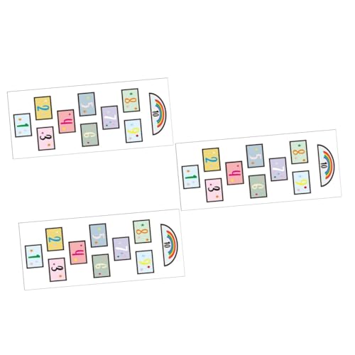 BESPORTBLE Hopping Aufkleber Puzzle Spielset - Wandaufkleber Für Himmel Und - Zahlenpuzzle Für Interaktive Sinneswand Ideal Für Kreative Lernspiele Und Raumgestaltung von BESPORTBLE