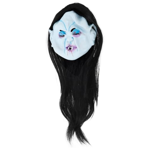 BESPORTBLE Horror Geistermaske Halloween Masken Maskerade Fuchsmaske Blutmaske Halloween Realistische Gesichtsmaske Halloween Gruselmaske Vampirmasken Vogelscheuchenmaske von BESPORTBLE