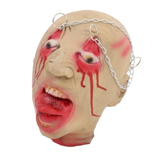 BESPORTBLE Horror Kopf Hängedekoration aus Gruseliger Kopf für Halloween Partys Spukhäuser und Schaurige Dekoration für Geisterhäuser und Streichpartys von BESPORTBLE