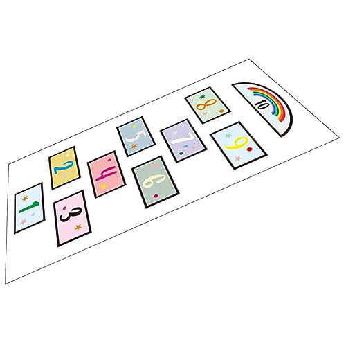 BESPORTBLE Hüpfspiel Bodenaufkleber Mit Farbenfrohes Hopscotch Für Kinderzimmer Dekorative Wandsticker Und Bodenaufkleber Für Spielerisches Lernen Kindgerechte BESPORTBLE Hüpfspiel Bodenaufkleber Mit Farbenfrohes Hopscotch Für Kinderzimmer Dekorative Wandsticker Und Bodenaufkleber Für Spielerisches Lernen Kindgerechte von BESPORTBLE