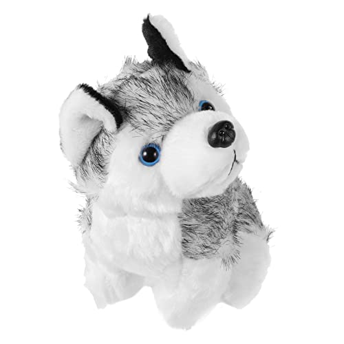 BESPORTBLE Husky Plüschhund Süßes Realistisches Stofftier für Erwachsene für Dekoration und Welpen Leicht und Langlebig BESPORTBLE Husky Plüschhund Süßes Realistisches Stofftier für Erwachsene für Dekoration und Welpen Leicht und Langlebig von BESPORTBLE