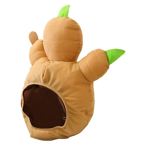 BESPORTBLE Ingwer Cosplay Mütze Für Halloween Und Karneval Lustige Kopfbedeckung Für Partys Fotorequisiten Und Dekorativer Hut Für Erwachsene BESPORTBLE Ingwer Cosplay Mütze Für Halloween Und Karneval Lustige Kopfbedeckung Für Partys Fotorequisiten Und Dekorativer Hut Für Erwachsene von BESPORTBLE
