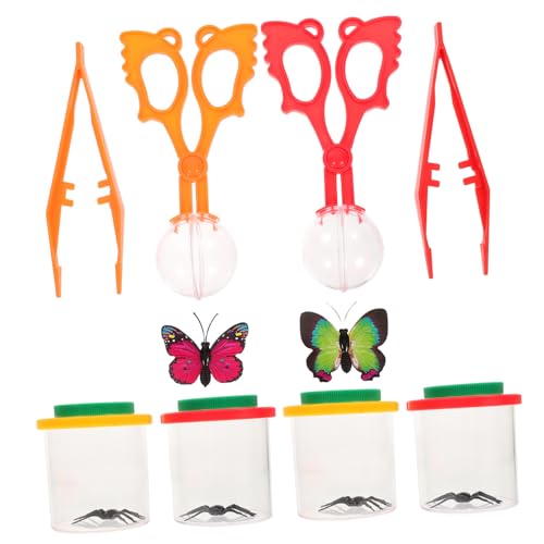 BESPORTBLE Insekten Sammelset mit Klarer Becherlupe Robuster Insektenbehälter für Leichtes Outdoor Entdeckerset für Naturerkundungen und Gruppenaktivitäten BESPORTBLE Insekten Sammelset mit Klarer Becherlupe Robuster Insektenbehälter für Leichtes Outdoor Entdeckerset für Naturerkundungen und Gruppenaktivitäten von BESPORTBLE