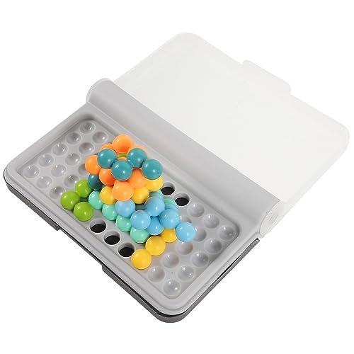 BESPORTBLE Intelligentes Denkspielset mit Bunten Perlen Fördert Logisches und Tragbares Pädagogisches Desktop für Sicherer und Robuster Kunststoff für Drinnen und Draußen von BESPORTBLE