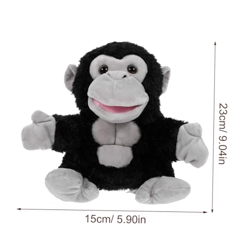 BESPORTBLE Interaktive Gorilla Handpuppe für Junge Mädchen und Kleinkinder Monate Weiches Plüschspielzeug Motorik Kommunikation und Geschichten Erzählen Pädagogisches BESPORTBLE Interaktive Gorilla Handpuppe für Junge Mädchen und Kleinkinder Monate Weiches Plüschspielzeug Motorik Kommunikation und Geschichten Erzählen Pädagogisches von BESPORTBLE