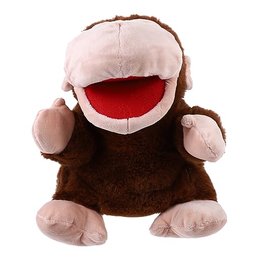 BESPORTBLE Interaktive Handpuppe Aus Plüsch Beweglicher Mund Cartoon Tierpuppe Für Geschichtenerzählen Und Rollenspiele Kuscheltier von BESPORTBLE