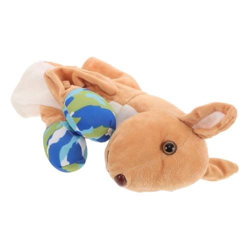 BESPORTBLE Handpuppe Mit Beweglichem Mund Interaktives Plüschspielzeug Für Jungen Und Mädchen Zum Geschichtenerzählen Geeignet von BESPORTBLE