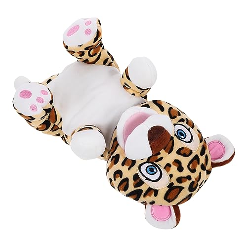BESPORTBLE Interaktive Leopard Handpuppe Aus Plüsch Niedliches Tier Handspielzeug Für Dekoratives Puppenspielzeug Für Fantasievolles Und Kreative Interaktionen von BESPORTBLE