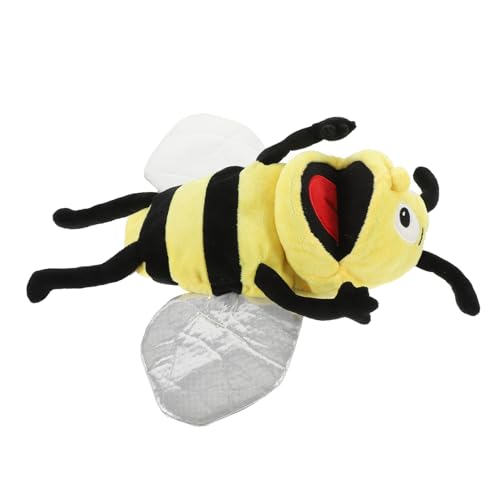 BESPORTBLE Interaktive Plüsch Bienen Handpuppe Gefülltes Insekten Für Rollenspiele Und Geschichten Erzählen Für Kleinkinder von BESPORTBLE