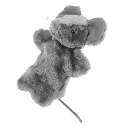 BESPORTBLE Interaktive Plüschmaus Handpuppe Für Niedliches Tierhandspielzeug Kreativität Und Geschichtenerzählen Rollenspiele Und von BESPORTBLE
