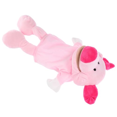 BESPORTBLE Interaktive Schwein Handpuppe aus Weichem Material Cartoon Hand Puppet Toy für Geschichtenerzählen Rollenspiel Kreatives Lernen und Spielerische Früherziehung von BESPORTBLE