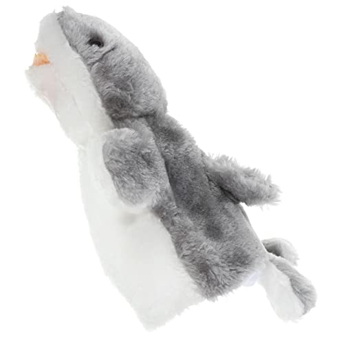 BESPORTBLE Interaktive Tier Handpuppe Aus Plüsch Für Graue Handpuppe Für Eltern Junge Mädchen Interaktion Niedliches Lernspielzeug Für Kleinkinder von BESPORTBLE