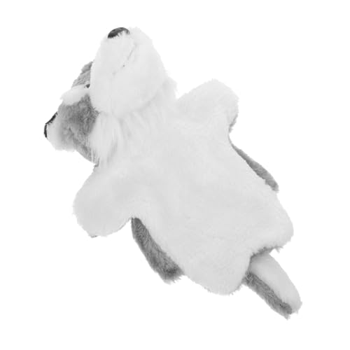 BESPORTBLE Interaktive Wolf Plüsch Handpuppe für Weiches Tier Kommunikation und Fantasie für Rollenspiele und Eltern Aktivitäten von BESPORTBLE