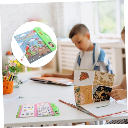 BESPORTBLE Interaktives Französisch englisch Lernbuch mit Soundfunktion für Vorschulkinder Ab Jahren Pädagogisches Lernspielzeug mit Bunten Mustern Sicherem Glattem Design und von BESPORTBLE