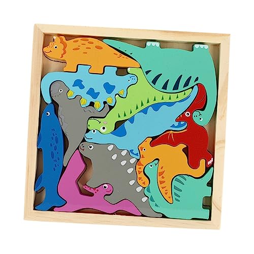BESPORTBLE Interaktives Holzpuzzle Dinosaurier für Kleinkinder Jahre Lernspielzeug Feinmotorik und Konzentration Pädagogisches für Jungen und Mädchen BESPORTBLE Interaktives Holzpuzzle Dinosaurier für Kleinkinder Jahre Lernspielzeug Feinmotorik und Konzentration Pädagogisches für Jungen und Mädchen von BESPORTBLE