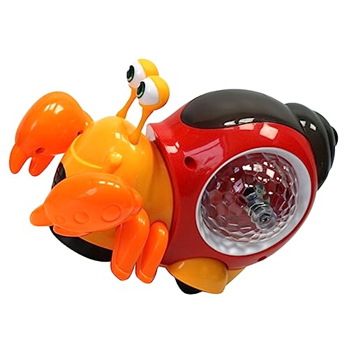 BESPORTBLE Babyspielzeug 0–6 Monate Sensorisches Krabbenspielzeug Rotierende Lichter Musik Krabbel- Und Gehhilfe Für Kleinkinder von BESPORTBLE