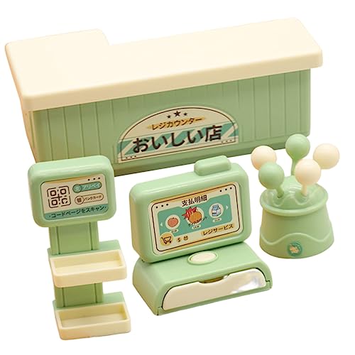 BESPORTBLE Interaktives Registrierkasse für Kleinkinder Puppenhaus Supermarkt Modell Grün Sicheres Kunststoff Lernspielzeug für Rollenspiele und Entwicklung Motorischer Fähigkeiten BESPORTBLE Interaktives Registrierkasse für Kleinkinder Puppenhaus Supermarkt Modell Grün Sicheres Kunststoff Lernspielzeug für Rollenspiele und Entwicklung Motorischer Fähigkeiten von BESPORTBLE
