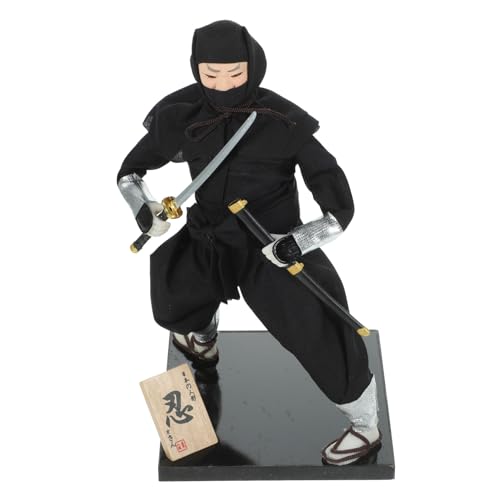 BESPORTBLE Japanische Ninja Traditionelle Dekorationsfigur Für Zuhause Und Büro Desktop Ninja Ornament Handgefertigte Ninja Doll Für Sammler Und Japanischer Kultur BESPORTBLE Japanische Ninja Traditionelle Dekorationsfigur Für Zuhause Und Büro Desktop Ninja Ornament Handgefertigte Ninja Doll Für Sammler Und Japanischer Kultur von BESPORTBLE