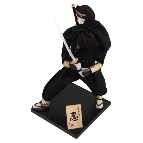 BESPORTBLE Japanische Samurai Figurine Historische Statue mit Kunstvollen Details für Stilvolle Wohnkultur als für Japanischer Dekorationen und Sammler BESPORTBLE Japanische Samurai Figurine Historische Statue mit Kunstvollen Details für Stilvolle Wohnkultur als für Japanischer Dekorationen und Sammler von BESPORTBLE
