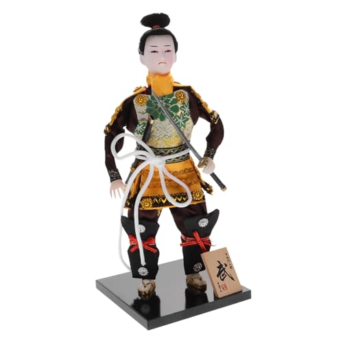 BESPORTBLE Japanische Samurai Puppe Desktop Deko mit Stabilem Sockel Detailreiche Japanische Figur Langlebige Stehfigur für Schlafzimmer Büro Wohnzimmer und Öffentliche Räume BESPORTBLE Japanische Samurai Puppe Desktop Deko mit Stabilem Sockel Detailreiche Japanische Figur Langlebige Stehfigur für Schlafzimmer Büro Wohnzimmer und Öffentliche Räume von BESPORTBLE