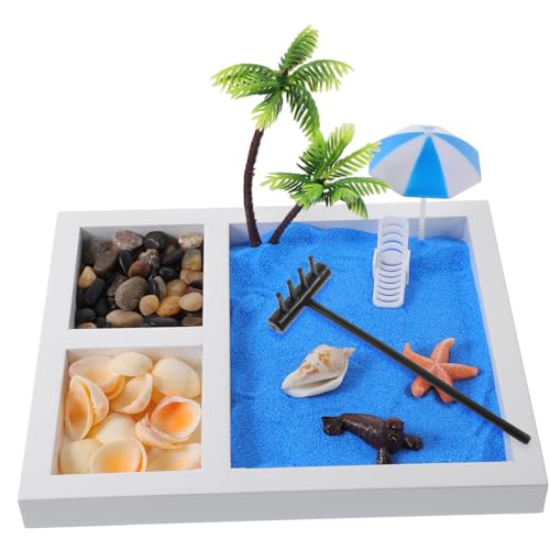 BESPORTBLE Japanisches Strand Sandmodell Miniatur Deko für Zen Garten Tischschmuck für Mikro Landschaften Wiederverwendbar und Langlebig für Meditation und Wohnkultur BESPORTBLE Japanisches Strand Sandmodell Miniatur Deko für Zen Garten Tischschmuck für Mikro Landschaften Wiederverwendbar und Langlebig für Meditation und Wohnkultur von BESPORTBLE