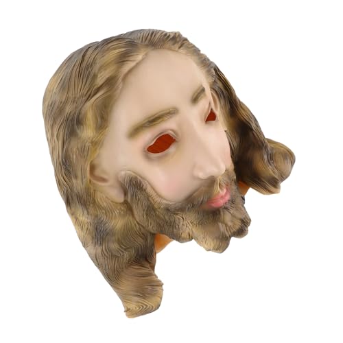BESPORTBLE Jesus Kopfmaske Realistische Lady Masken Cosplay Kostüm Maskenmaske Neuartige Maske Bemalbare Maske Maskenkopfbedeckung Erwachsenenmaske Simulationsmaske BESPORTBLE Jesus Kopfmaske Realistische Lady Masken Cosplay Kostüm Maskenmaske Neuartige Maske Bemalbare Maske Maskenkopfbedeckung Erwachsenenmaske Simulationsmaske von BESPORTBLE