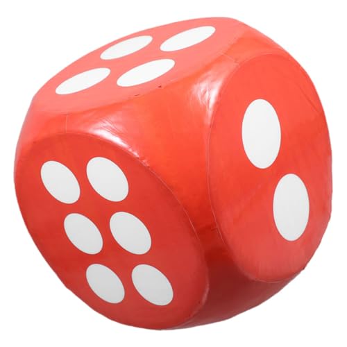 BESPORTBLE Jumbo Schaumstoffwürfel Rot Großer Weicher Würfel für Party Klassenzimmer Lernspiele Robustes Sicheres für Vielseitig für Gewinnspiele und Ratespiele BESPORTBLE Jumbo Schaumstoffwürfel Rot Großer Weicher Würfel für Party Klassenzimmer Lernspiele Robustes Sicheres für Vielseitig für Gewinnspiele und Ratespiele von BESPORTBLE