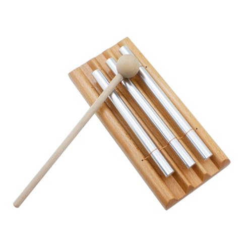BESPORTBLE Junge Mädchen Percussion Instrument aus Holz Klangröhren Schlaginstrument Lernspielzeug für Musikförderung Sicher Glatt Klarer Klang Frühkindliche Musikausbildung von BESPORTBLE