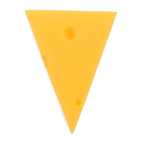BESPORTBLE Käse Modell Simulationskäse für Fotografie Dekoration Realistisches Künstliches Lebensmittel für Desserts Party Hochzeitsdeko Vielseitig Ansprechend von BESPORTBLE