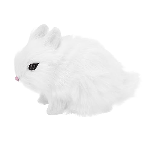 BESPORTBLE Kaninchen Plüschspielzeug Handgefertigtes Süßes Plüschkaninchen für Desktop Dekoration Realistische Tierfigur aus Hochwertigem Faux Plüschmaterial für Erwachsene BESPORTBLE Kaninchen Plüschspielzeug Handgefertigtes Süßes Plüschkaninchen für Desktop Dekoration Realistische Tierfigur aus Hochwertigem Faux Plüschmaterial für Erwachsene von BESPORTBLE