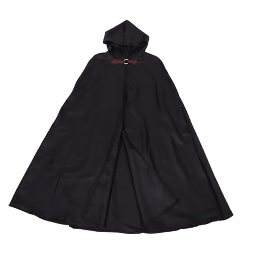 BESPORTBLE Kapuzenumhang Männer Mit Schwarzem Umhang Halloween Mittelalterlicher Umhang Gruseliger Halloween-umhang Mittelalterlicher Herrenmantel Mantel Für Leistung Polyester Black BESPORTBLE Kapuzenumhang Männer Mit Schwarzem Umhang Halloween Mittelalterlicher Umhang Gruseliger Halloween-umhang Mittelalterlicher Herrenmantel Mantel Für Leistung Polyester Black von BESPORTBLE