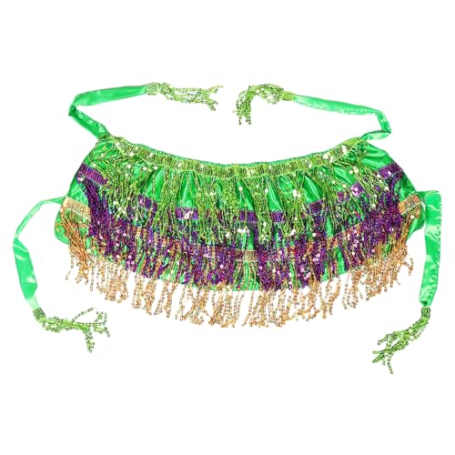 BESPORTBLE Karnevals-Bandeau mit Pailletten Party Tops Schlauchoberteile für Frauen Pailletten-Röhrenoberteile für Damen karnevalsoutfit für damen metallische Spitze Polyester von BESPORTBLE